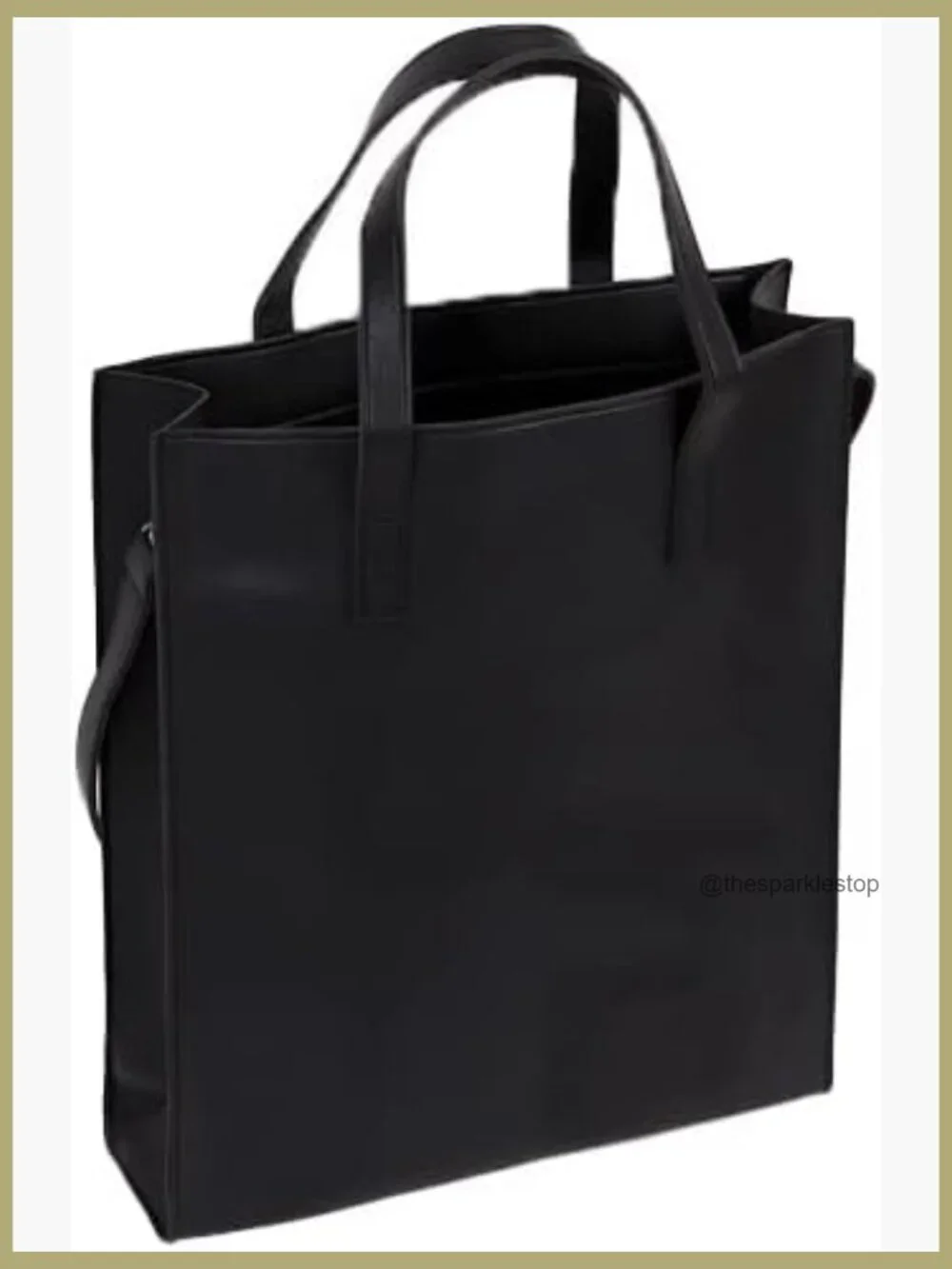 Vegan Leather Square Laptop Bag Messenger Crossbody Shoulder Bag Fits 16-Inch